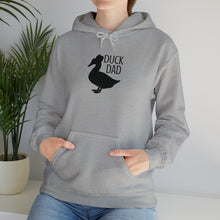 Load image into Gallery viewer, Crested Duck Dad Unisex Hooded Sweatshirt
