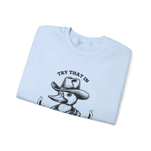 Load image into Gallery viewer, Duck Small Town Unisex Sweatshirt
