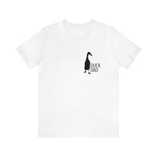 Load image into Gallery viewer, Runner Duck Dad Unisex Short Sleeve Tee
