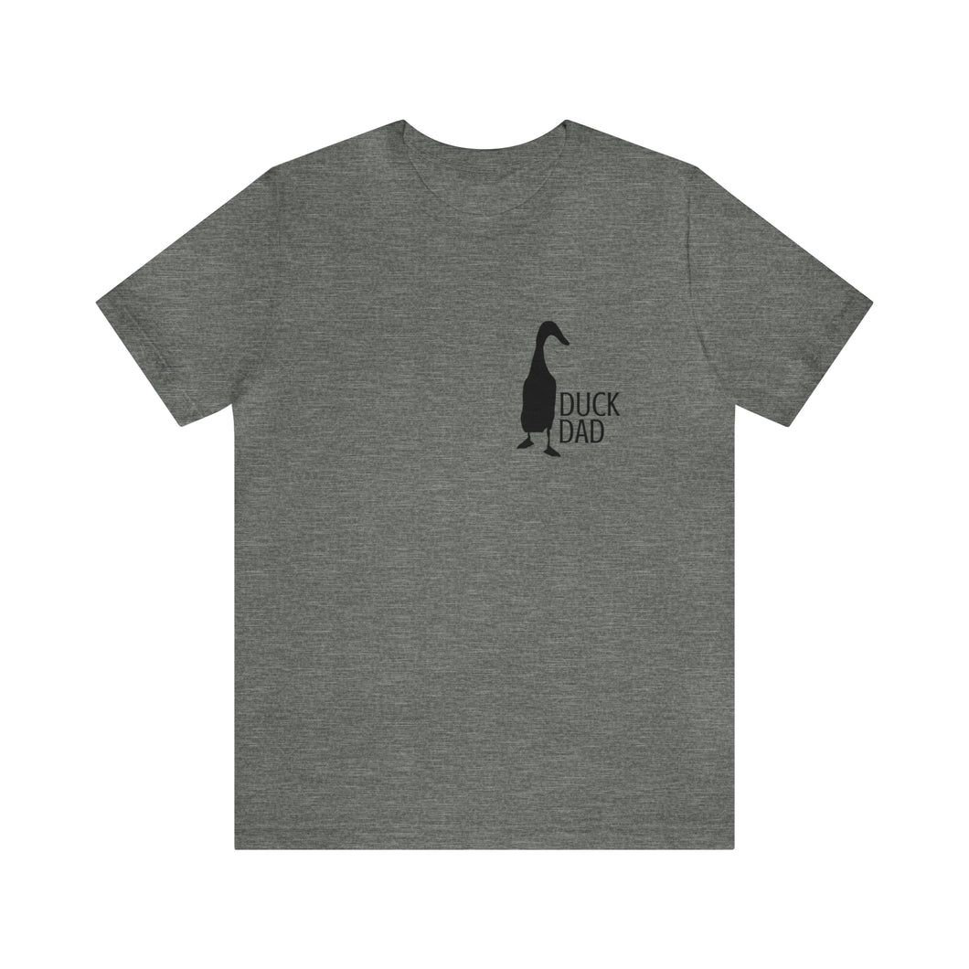 Runner Duck Dad Unisex Short Sleeve Tee