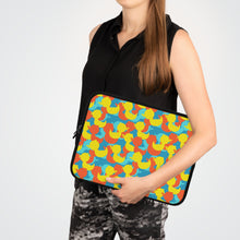 Load image into Gallery viewer, Cheerful Ducky Laptop Sleeve
