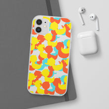 Load image into Gallery viewer, Cheerful Ducky Flexi Phone Case
