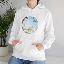 Load image into Gallery viewer, Vintage Winter Ducks Hooded Sweatshirt
