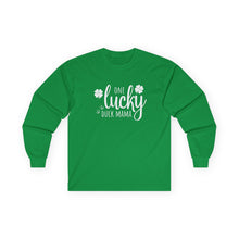 Load image into Gallery viewer, One Lucky Duck Mom Long Sleeve Tee
