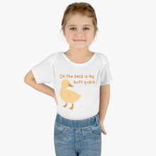 Load image into Gallery viewer, Butt Quack Infant Bodysuit
