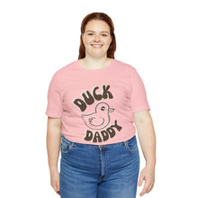 Load image into Gallery viewer, Retro Duck Daddy Plain Short Sleeve Tee
