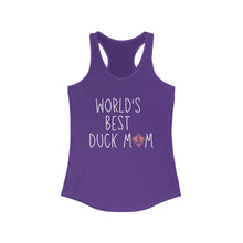 Load image into Gallery viewer, World&#39;s Best Duck Mom Women&#39;s Tank
