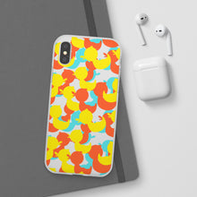 Load image into Gallery viewer, Cheerful Ducky Flexi Phone Case
