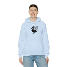 Load image into Gallery viewer, Crested Duck Dad Unisex Hooded Sweatshirt
