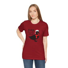 Load image into Gallery viewer, Duck Santa Hat Tee for Duck Lovers and Farm Enthusiasts
