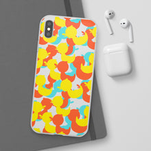 Load image into Gallery viewer, Cheerful Ducky Flexi Phone Case
