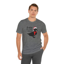 Load image into Gallery viewer, Duck Santa Hat Tee for Duck Lovers and Farm Enthusiasts
