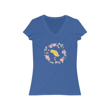 Load image into Gallery viewer, Shy Spring Duckling V-Neck Tee
