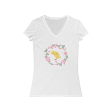 Load image into Gallery viewer, Shy Spring Duckling V-Neck Tee
