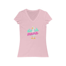 Load image into Gallery viewer, Neon Duck Mama V-Neck Tee
