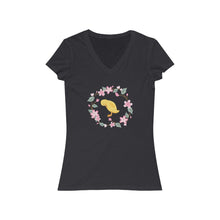 Load image into Gallery viewer, Shy Spring Duckling V-Neck Tee
